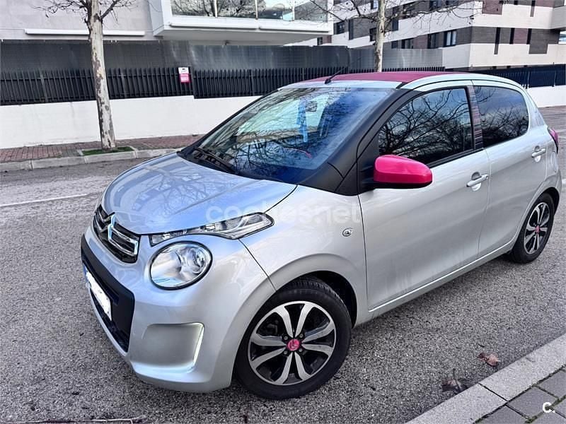 Usado Citroën C1 PureTech 82 CV (60 kW) 2016 Gris / plata Utilitario
