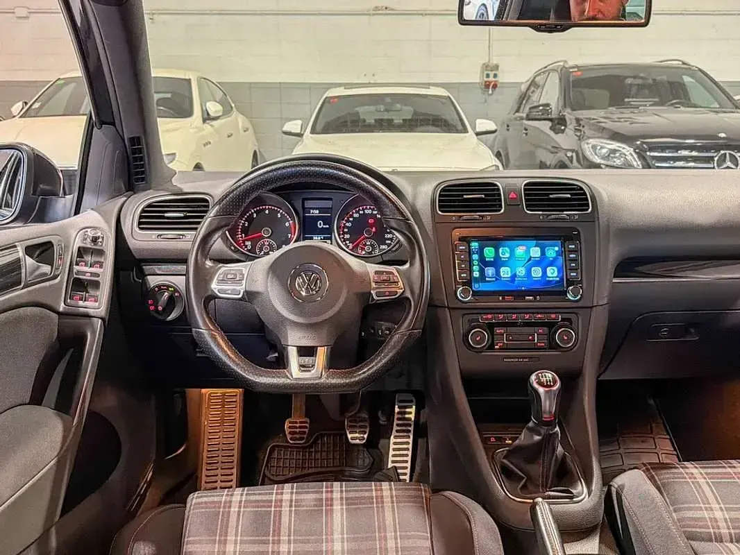 Usado VW Golf VI GTI 211 CV (155 kW) 2011 Negro Utilitario