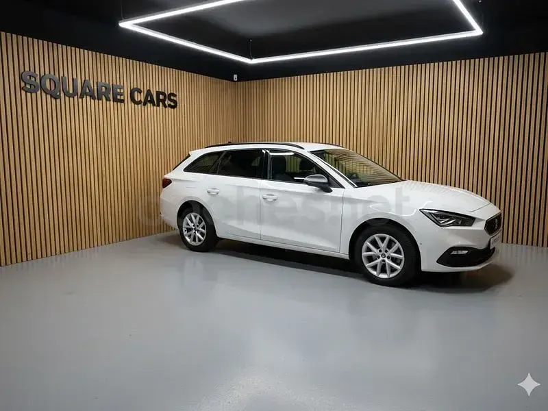 Brugt Seat Leon Style 115 HK (84 kW) 2022 Hvid Stationcar