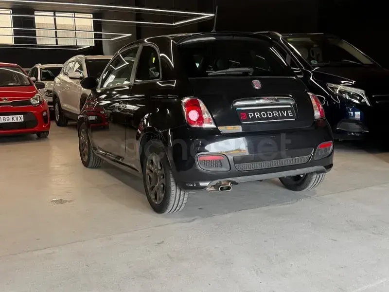 Usado Fiat 500 Pop 69 CV (50 kW) 2014 Negro Berlina