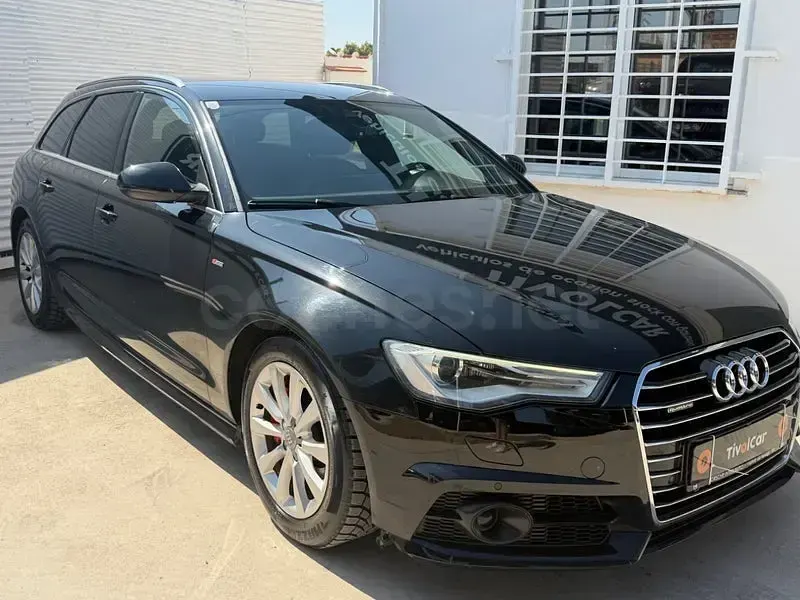 Usado Audi A6 S-Line 272 CV (200 kW) 2017 Negro Familiar