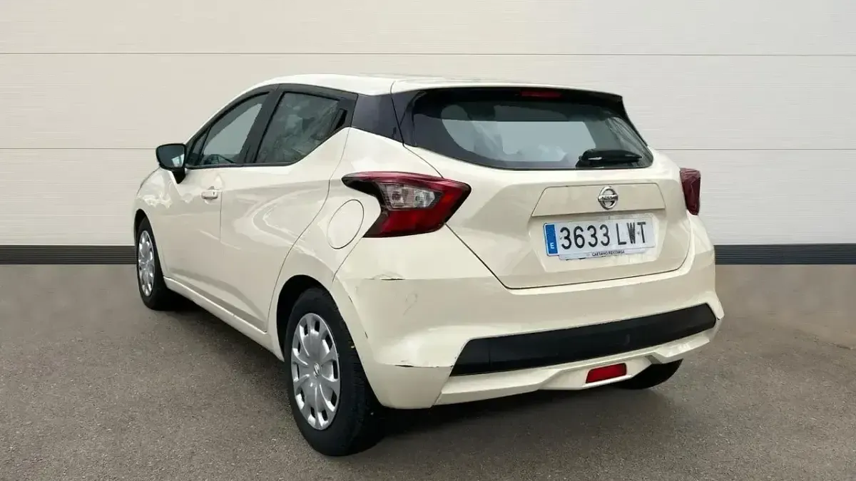 Käytetty Nissan Micra Acenta 92 HP (67 kW) 2022 Valkoinen Viistoperä