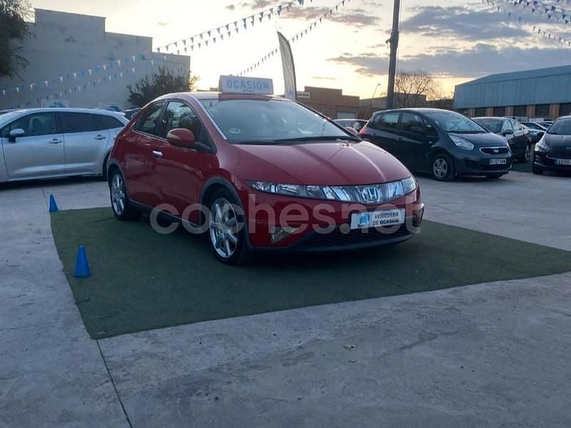 Rojo Usado 2009 Honda Civic Sport Berlina | 7999 € (Precio justo) - Imagen 1/4