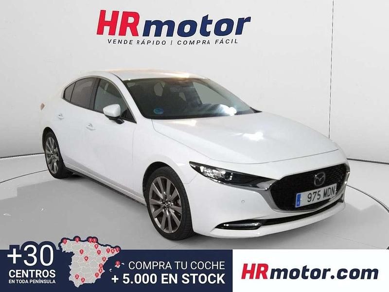 Blanco Usado 2023 Mazda 3 Berlina | 21.690 € (Un poco caro) - Imagen 1/4