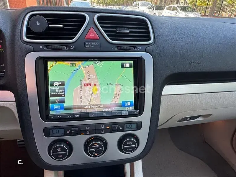 Usado VW Eos 140 CV (102 kW) 2007 Negro Descapotable