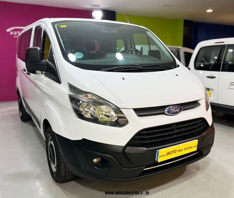 Blanco Usado 2017 Ford Transit Custom Trend Berlina | 18.900 € (Caro) - Imagen 1/4