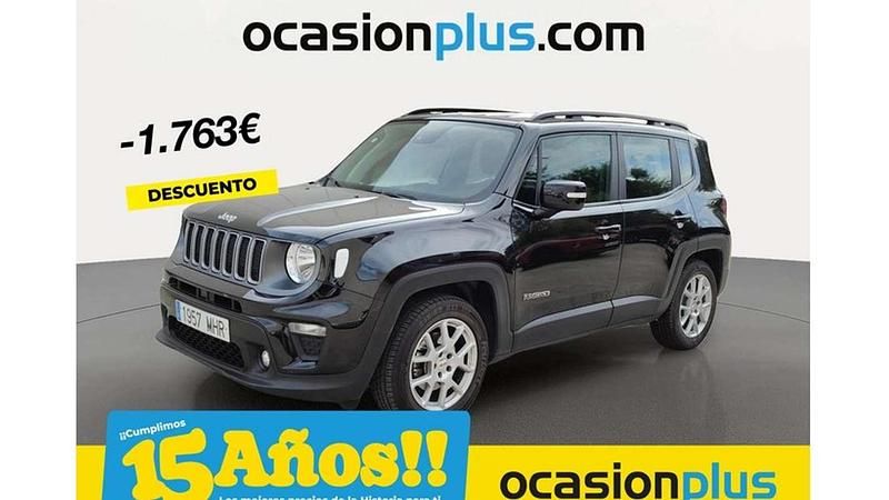 Negro Usado 2023 Jeep Renegade Limited SUV | 17.637 € (Precio justo) - Imagen 1/4