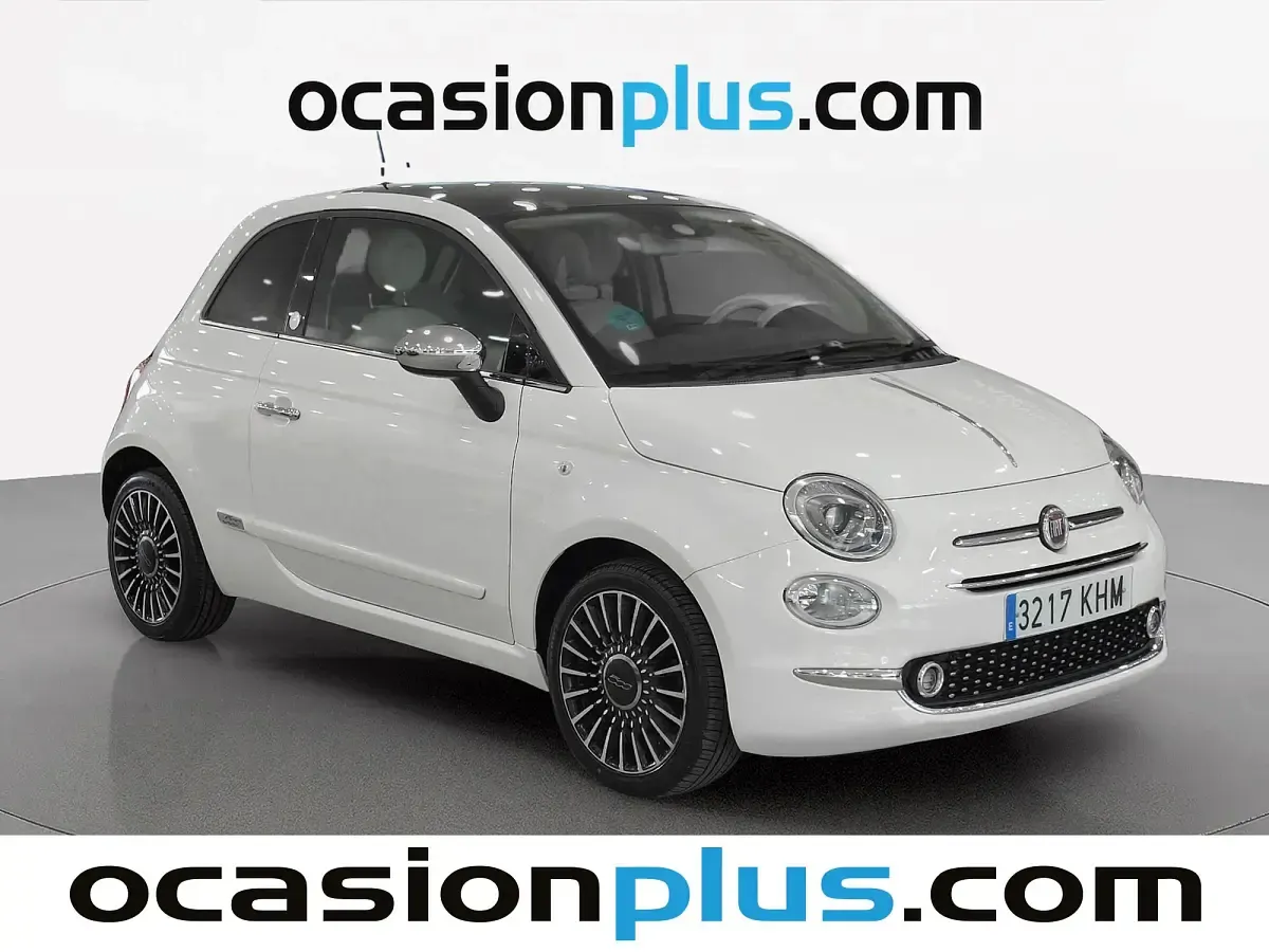 Usado Fiat 500 Mirror 69 CV (50 kW) 2018 Blanco Utilitario