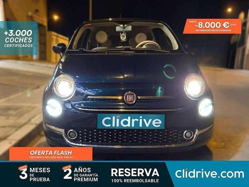 Azul Usado 2017 Fiat 500 Lounge Utilitario | 7490 € (Buen precio) - Imagen 1/3