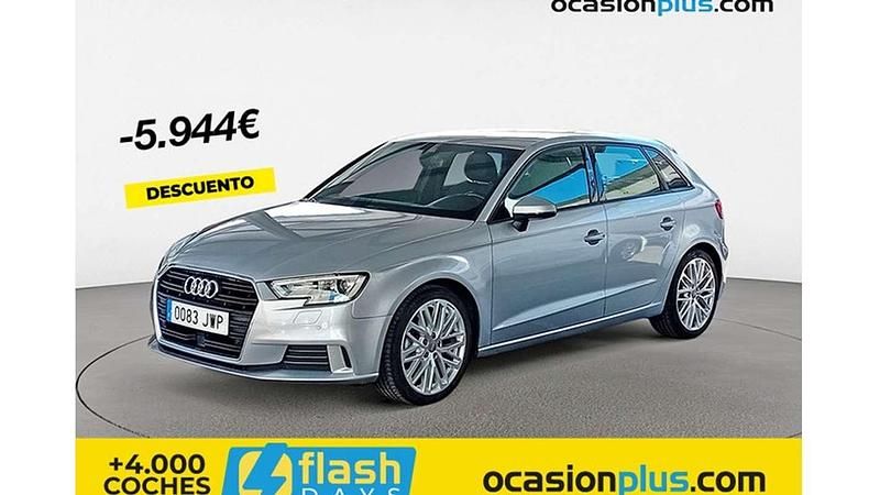 Plateado Usado 2017 Audi A3 Sportback Sport Utilitario | 17.200 € (Buen precio) - Imagen 1/4