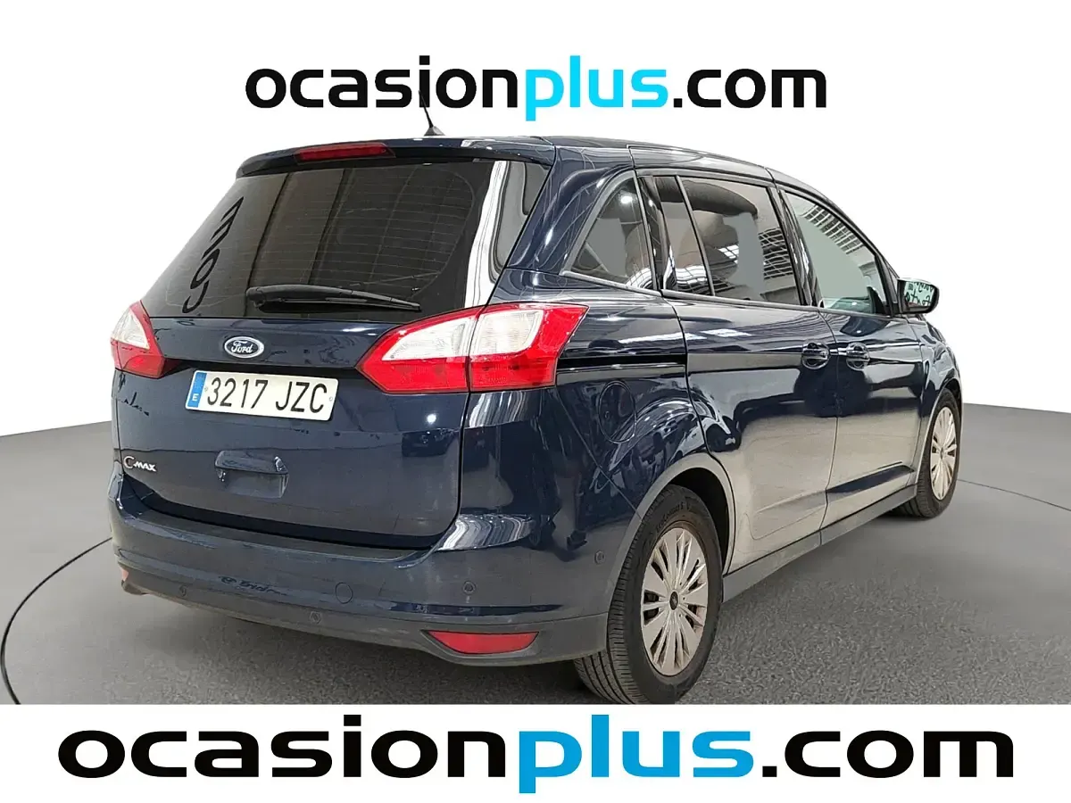 Usado Ford Grand C-Max Trend+ 120 CV (88 kW) 2017 Azul Monovolumen