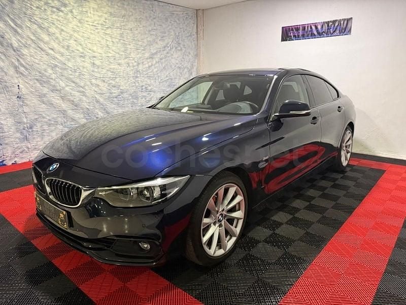 Usado BMW 420 184 CV (135 kW) 2017 Azul Coupe