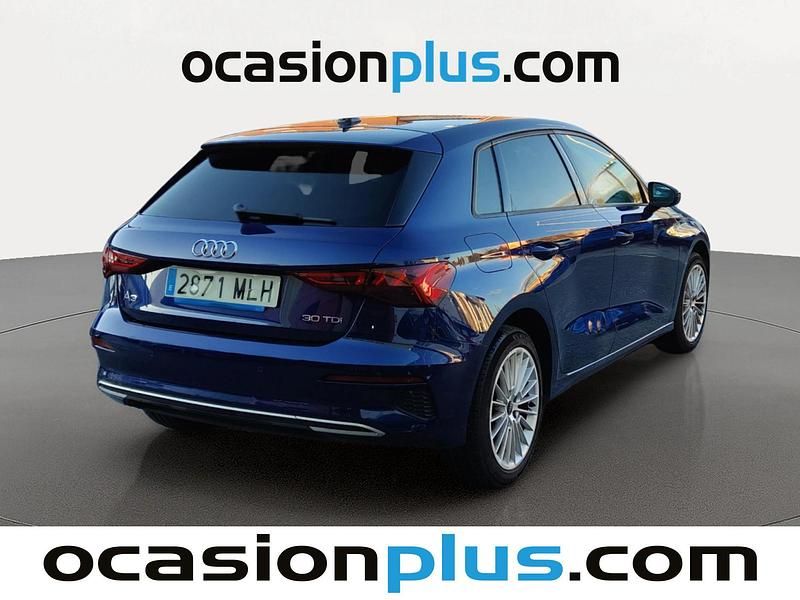 Usado Audi A3 Sportback Advanced Plus 116 CV (85 kW) 2023 Azul Utilitario