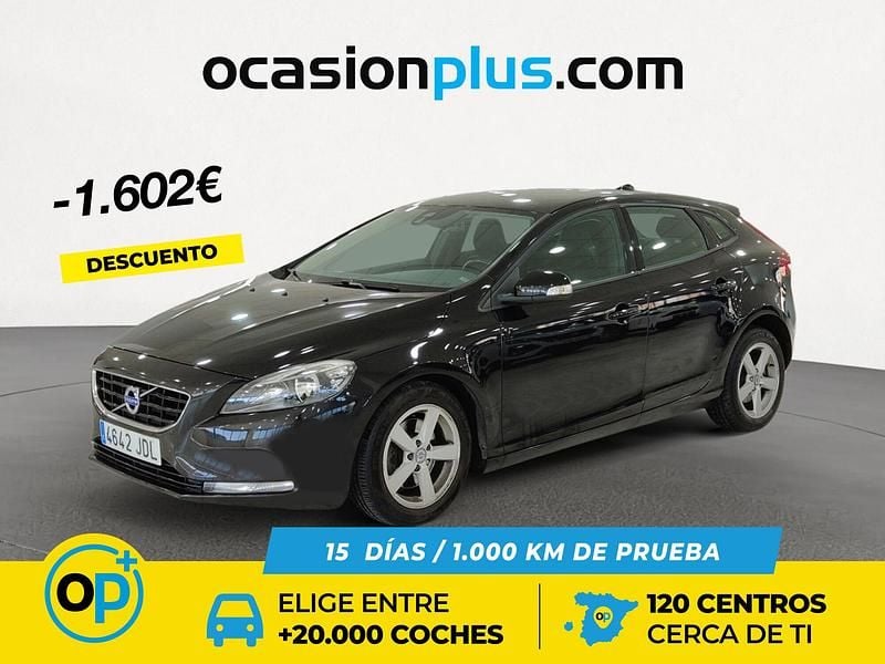 Negro Usado 2015 Volvo V40 Kinetic Familiar | 11.288 € (Precio justo) - Imagen 1/4