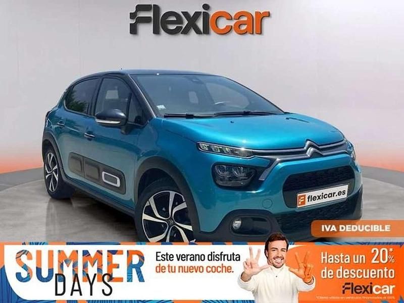Azul Usado 2021 Citroën C3 PureTech Utilitario | 11.290 € (Precio justo) - Imagen 1/4
