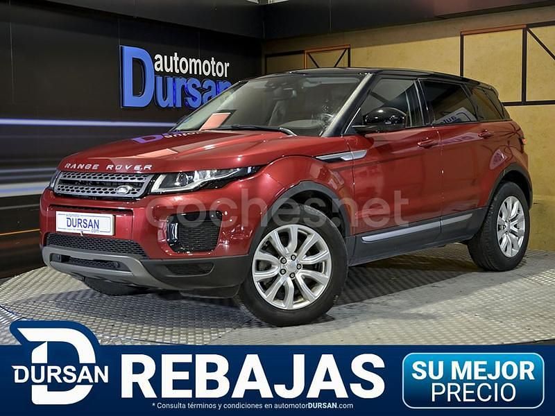 Burdeos Usado 2018 Land Rover Range Rover evoque SE SUV | 18.490 € (Buen precio) - Imagen 1/4