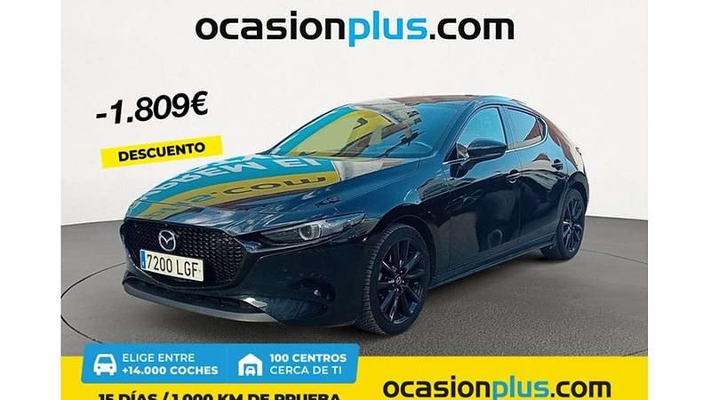 Negro Usado 2020 Mazda 3 Utilitario | 18.091 € (Precio justo) - Imagen 1/4