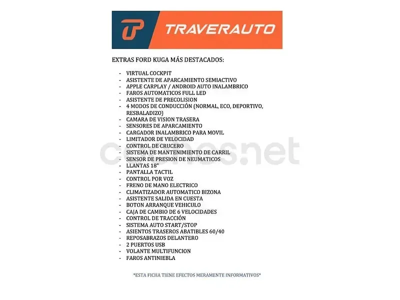 Usado Ford Kuga ST-Line 150 CV (110 kW) 2025 Negro SUV