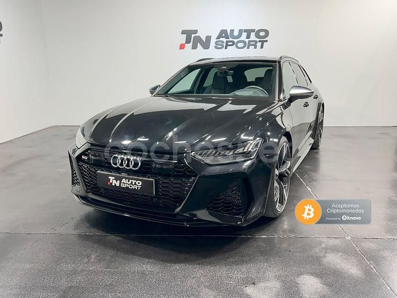 Negro Usado 2021 Audi RS6 Familiar | 101.500 € (Buen precio) - Imagen 1/4