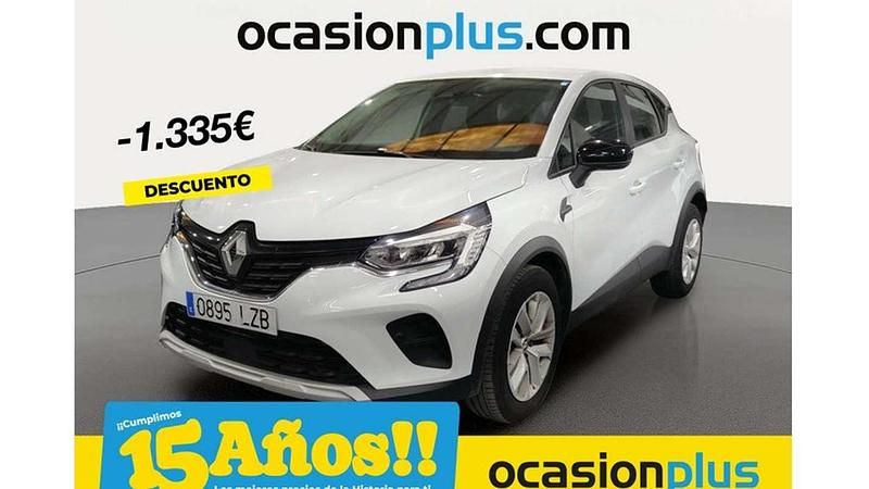 Blanco Usado 2022 Renault Captur Intens SUV | 12.446 € (Buen precio) - Imagen 1/4