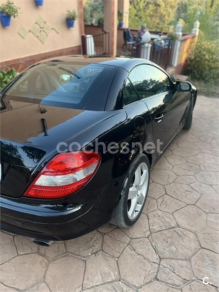 Usado Mercedes SLK200 163 CV (119 kW) 2004 Negro Descapotable