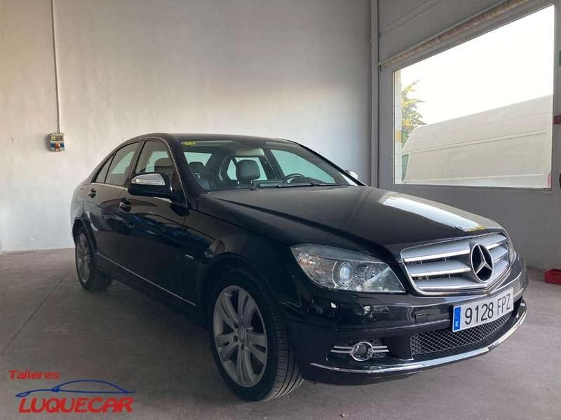 Usado Mercedes C320 Avantgarde 224 CV (164 kW) 2007 Negro Berlina