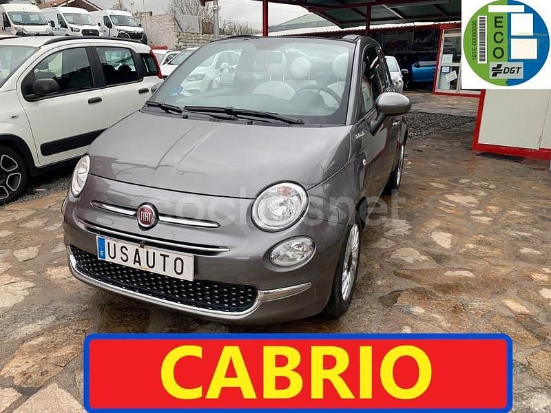 Usado Fiat 500C Dolcevita 70 CV (51 kW) 2022 Marrón Descapotable