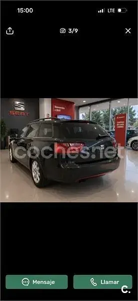 Usado Seat Exeo Style 150 CV (110 kW) 2010 Negro Familiar