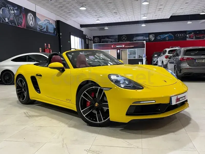 Usado Porsche 718 Boxster GTS 365 CV (268 kW) 2019 Amarillo Descapotable