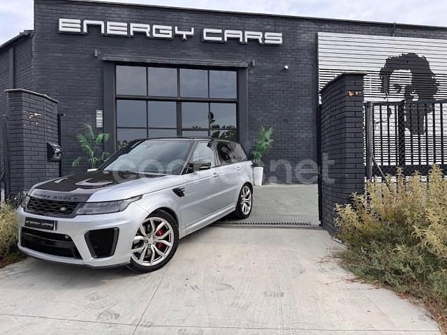 Gris / plata Usado 2018 Land Rover Range Rover Sport SVR SUV | 75.850 € - Imagen 1/4