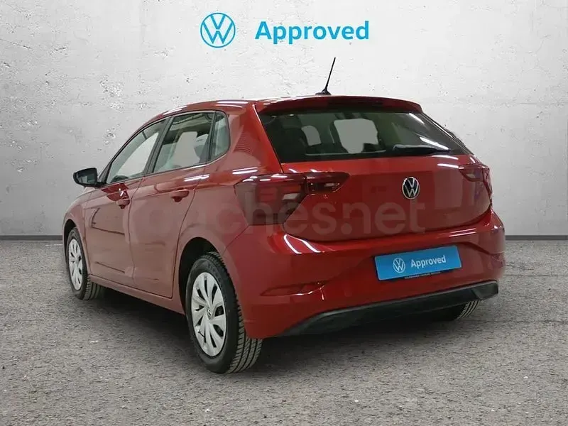 Usado VW Polo 95 CV (69 kW) 2022 Rojo Utilitario