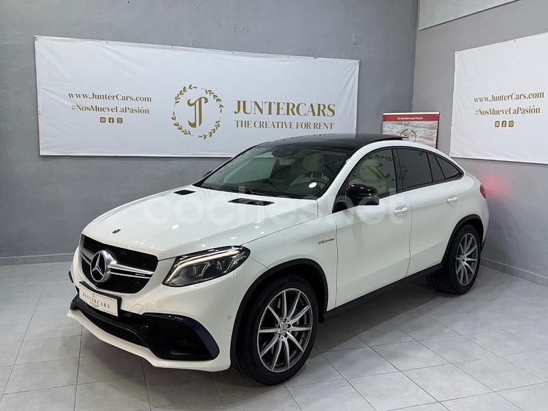 Blanco Usado 2018 Mercedes GLE63 AMG Coupe | 79.000 € (Un poco caro) - Imagen 1/4