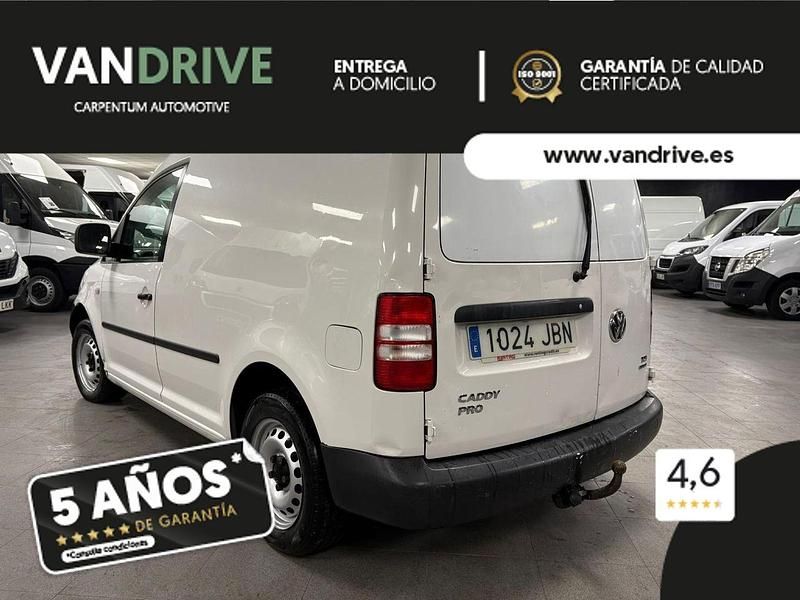 Usado VW Caddy Pro 110 CV (80 kW) 2014 Blanco Monovolumen
