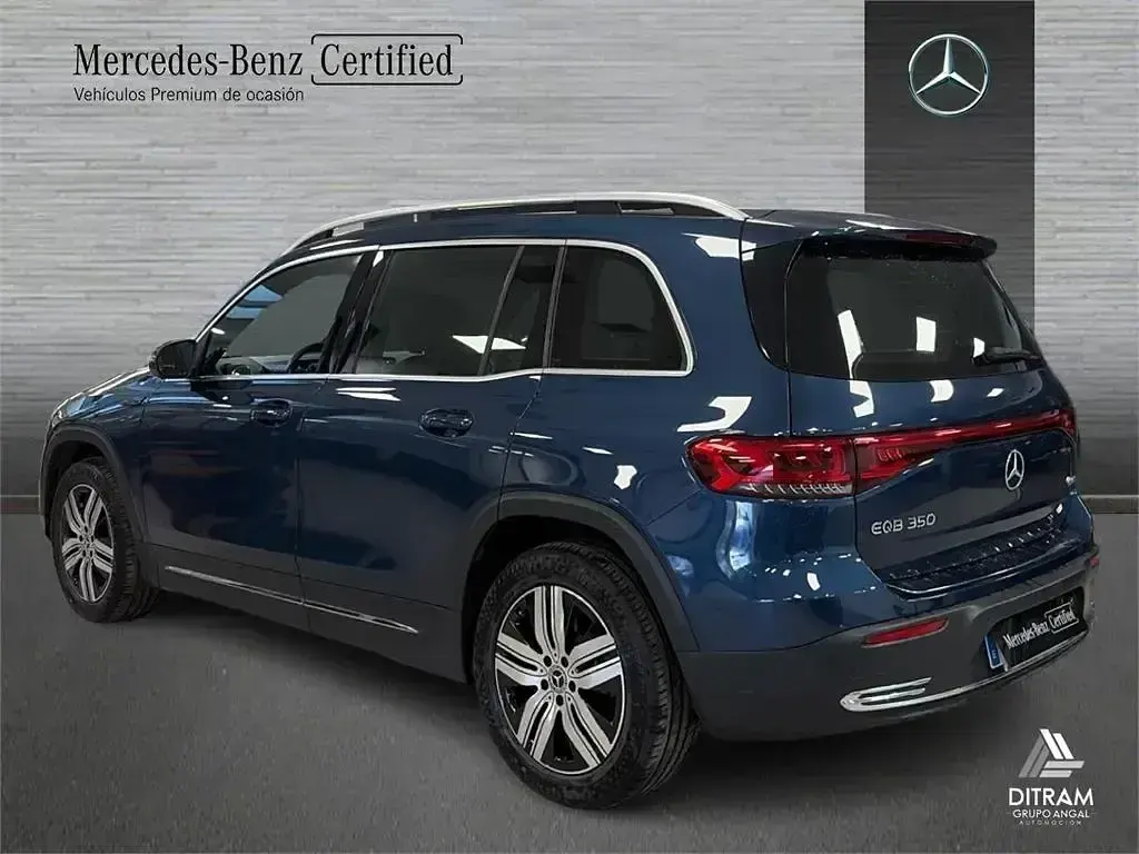 Usado Mercedes EQB350 214 kW (292 CV) 2022 Azul SUV