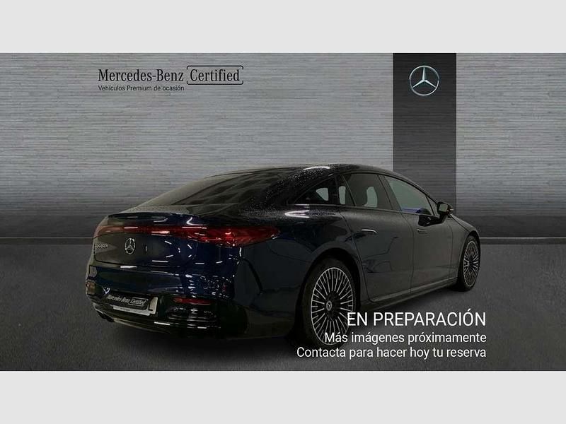 Usado Mercedes EQS450+ 264 kW (360 CV) 2024 Azul Berlina