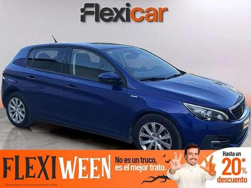 Azul Usado 2018 Peugeot 308 Style Utilitario | 9790 € (Precio justo) - Imagen 1/4