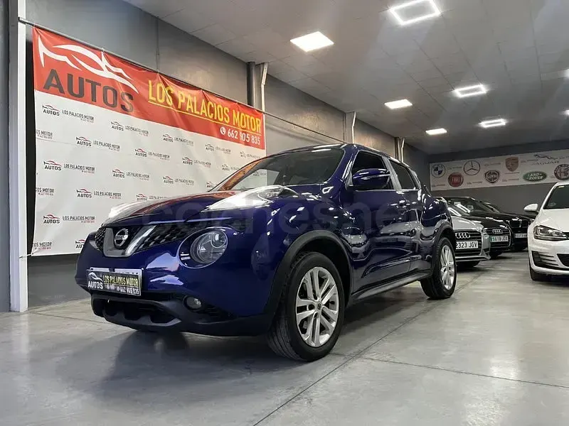 Usado Nissan Juke Acenta 110 CV (80 kW) 2018 Azul SUV