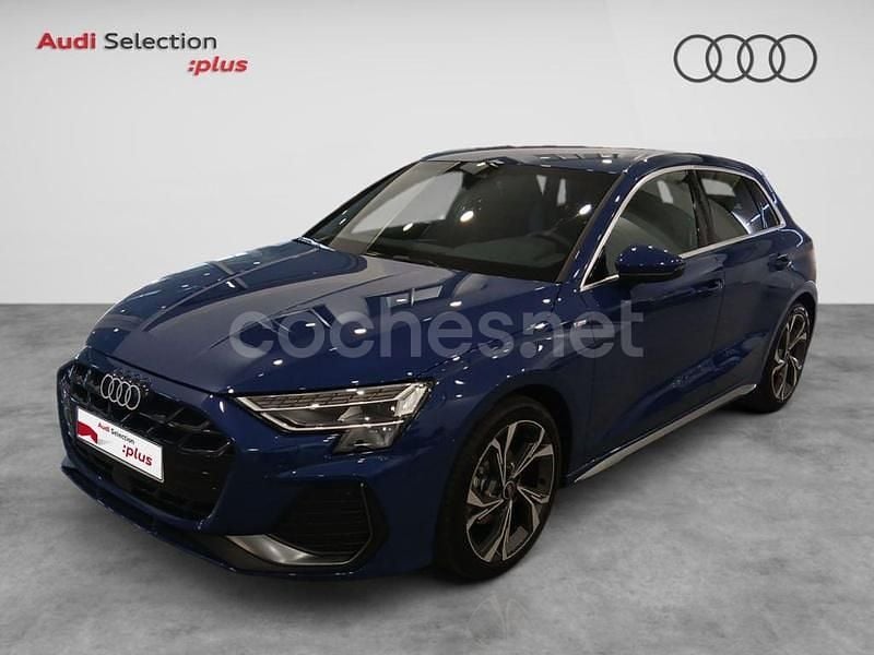 Azul Usado 2025 Audi A3 S-Line Berlina | 35.900 € (Precio justo) - Imagen 1/4