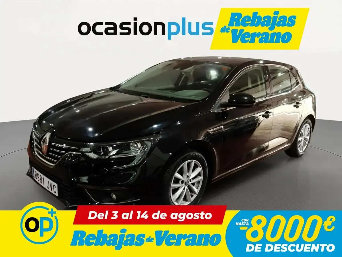 Usado Renault Mégane III Zen 132 CV (97 kW) 2016 Negro Berlina