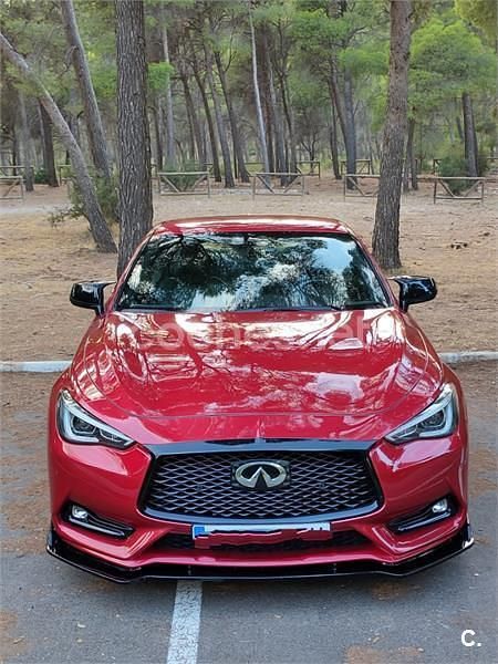 Usado Infiniti Q60 Sport Tech 211 CV (155 kW) 2017 Rojo Coupe