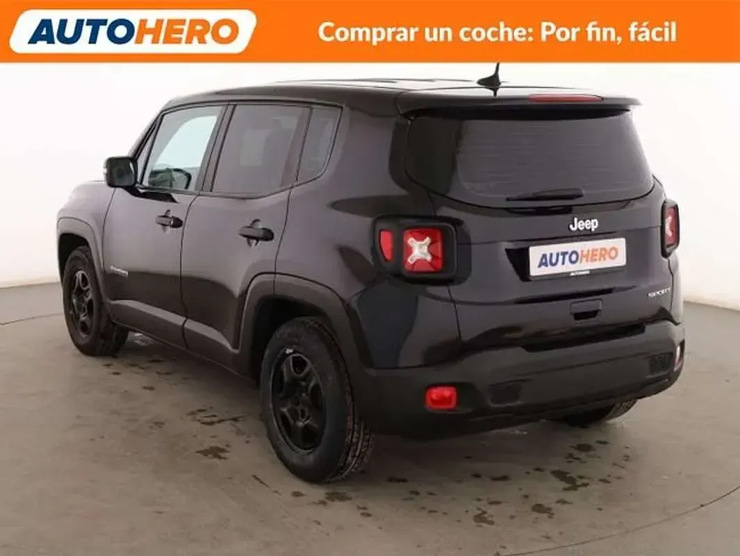 Usado Jeep Renegade Sport 120 CV (88 kW) 2019 Negro SUV