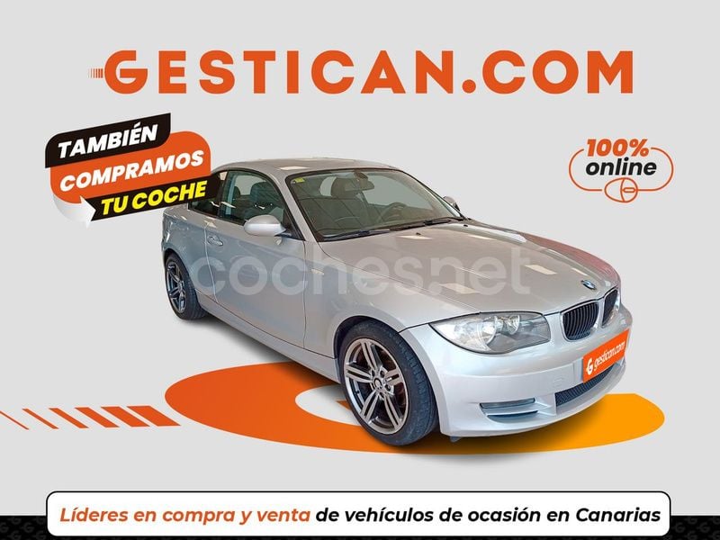 Gris / plata Usado 2009 BMW 120 Coupé Coupe | 9990 € (Buen precio) - Imagen 1/4