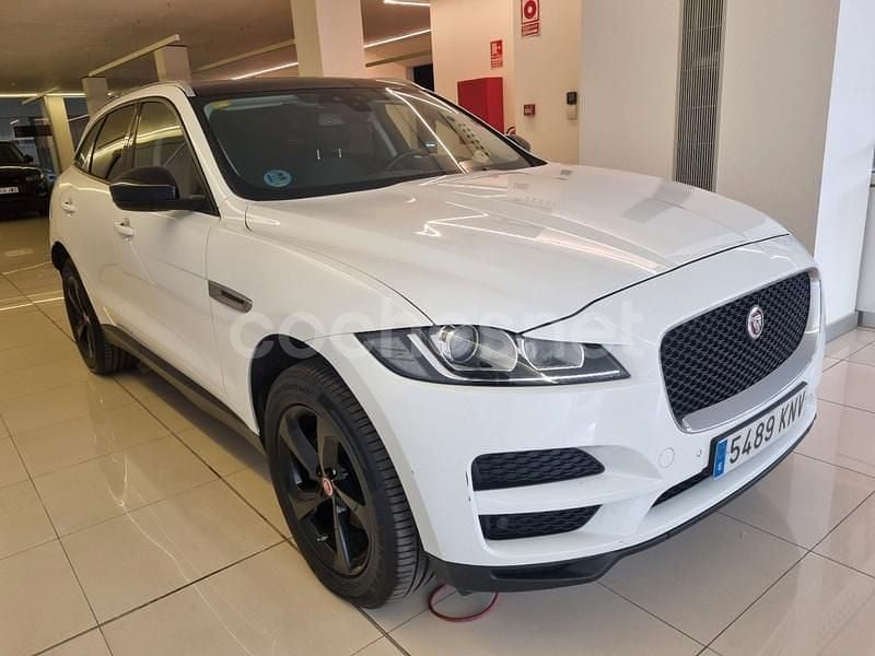 Usado Jaguar F-Pace Pure 163 CV (119 kW) 2018 Blanco SUV