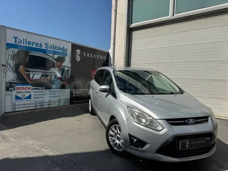 Usado Ford C-MAX Titanium 140 CV (102 kW) 2014 Gris / plata Monovolumen