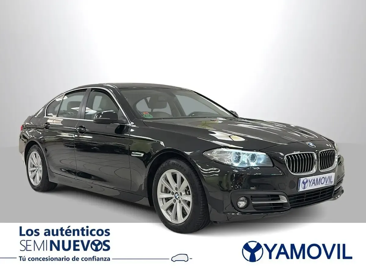 Usado BMW 520 Comfort Edition 190 CV (139 kW) 2014 Negro Berlina