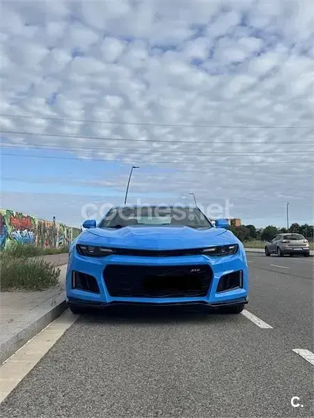 Usado Chevrolet Camaro 432 CV (317 kW) 2015 Azul Coupe