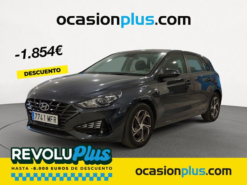 Gris Usado 2023 Hyundai i30 | 20.400 € (Un poco caro) - Imagen 1/4