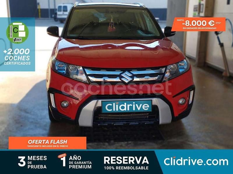 Rojo Usado 2015 Suzuki Vitara GLX SUV | 10.590 € (Buen precio) - Imagen 1/3