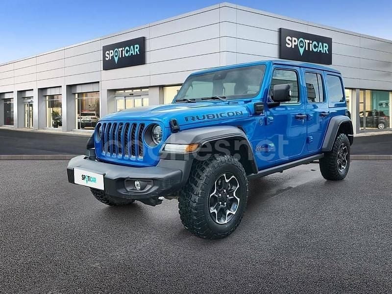 Azul Usado 2022 Jeep Wrangler Rubicon SUV | 67.900 € (Caro) - Imagen 1/4