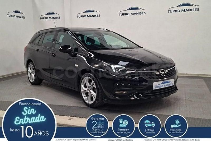 Usado Opel Astra Ultimate 145 CV (106 kW) 2021 Negro Familiar